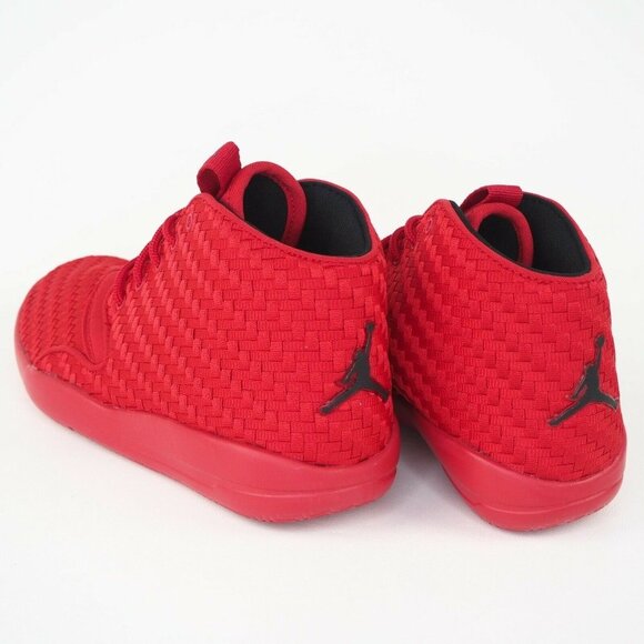 Nike Air Eclipse Chukka Woven BG Boys Shoes Red Basketball - Picture 8 of 11